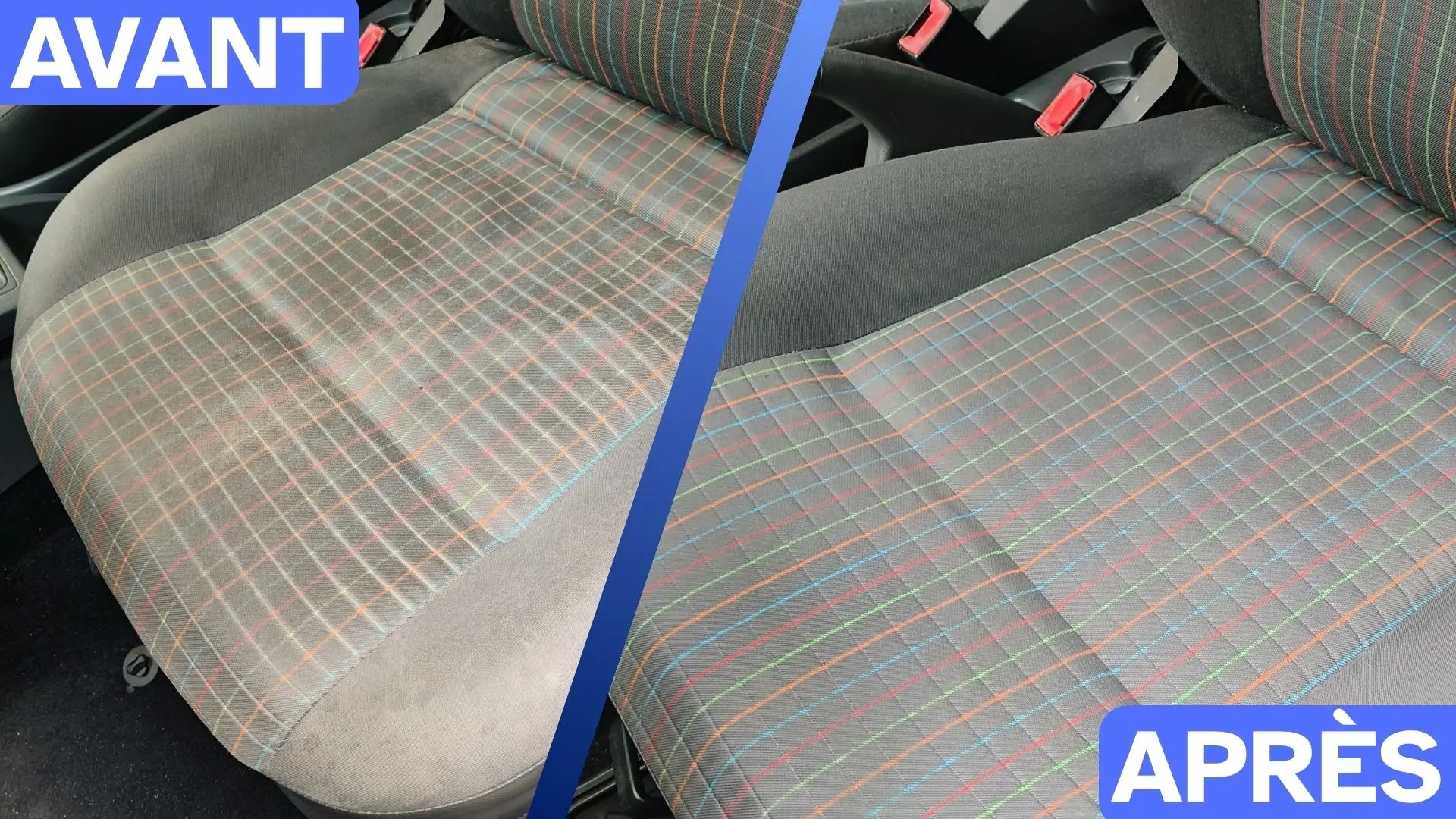 Avant-Après siège avant